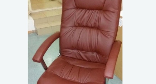 Обтяжка офисного кресла. Неман